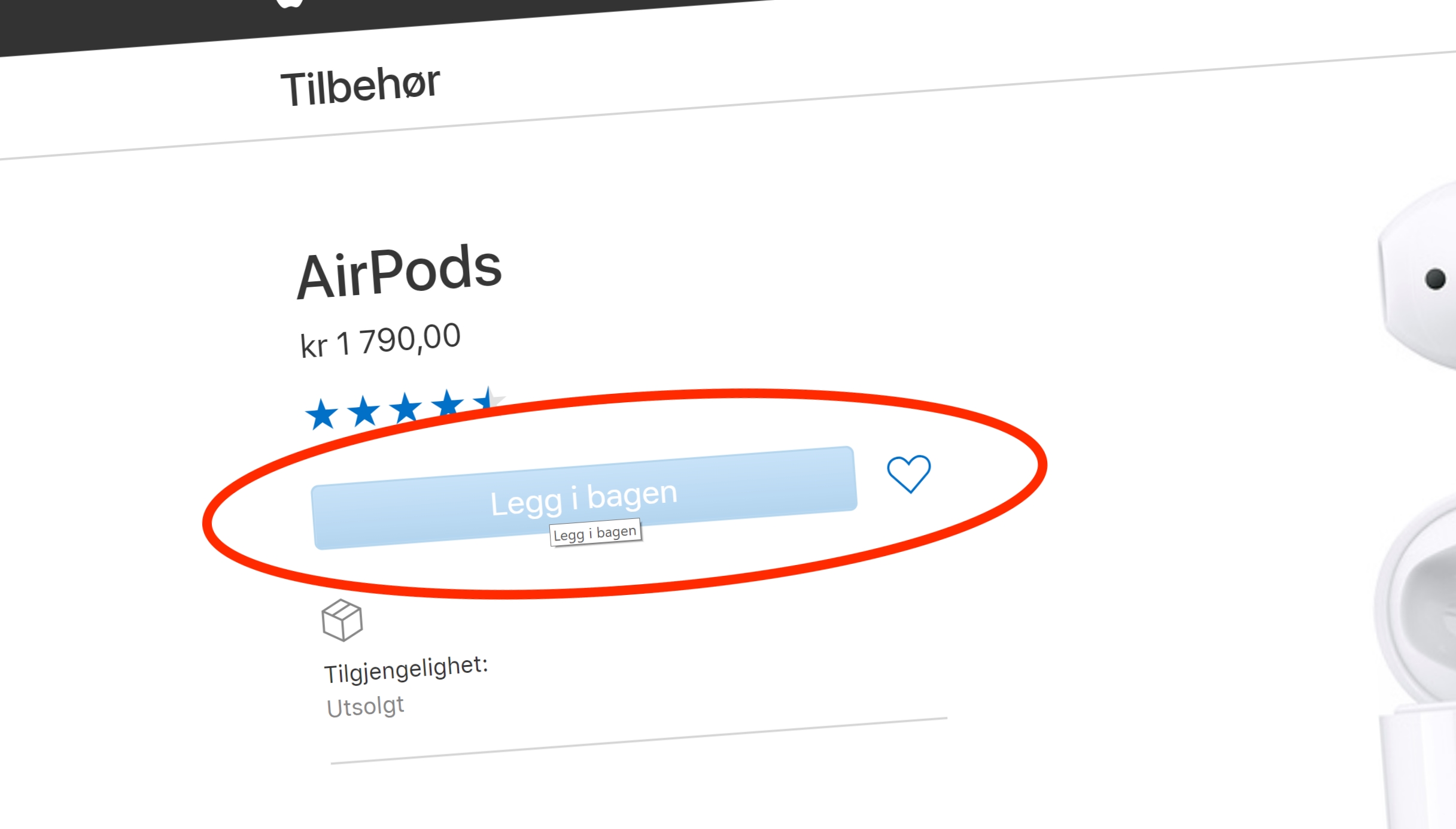 Apple selger ikke lenger AirPods i Norge - det kan være en flott årsak til det