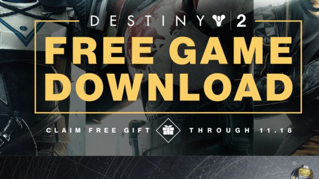 Last ned Destiny 2 helt gratis nå og ei det for alltid
