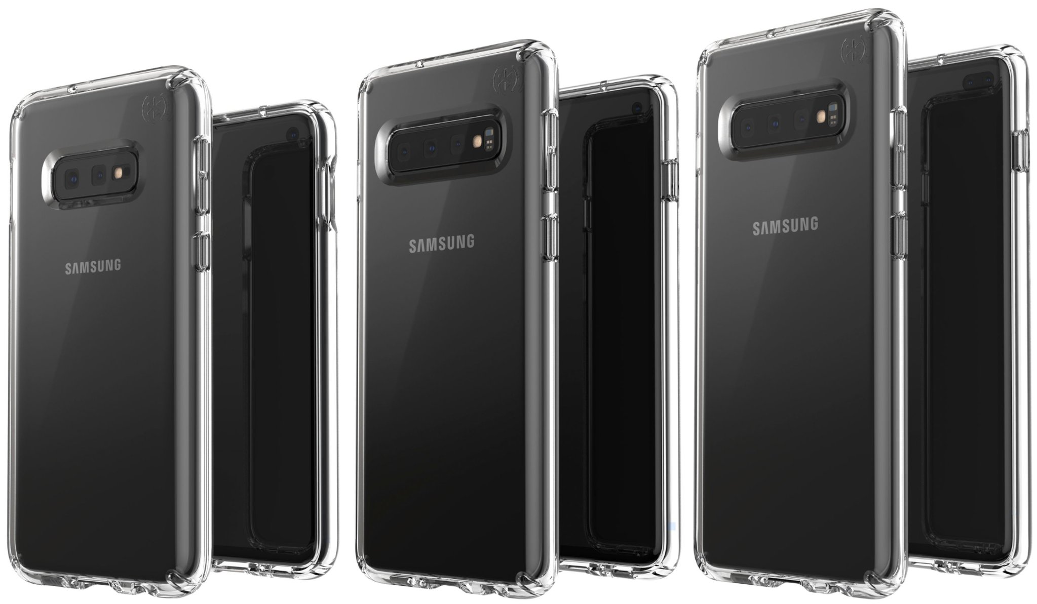 Dette er de tre nye Galaxy-mobilene: S10E, S10 og S10+