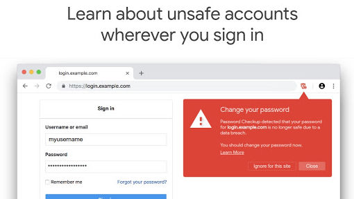 Nå varsler Google deg på sekundet om noen har passordet ditt