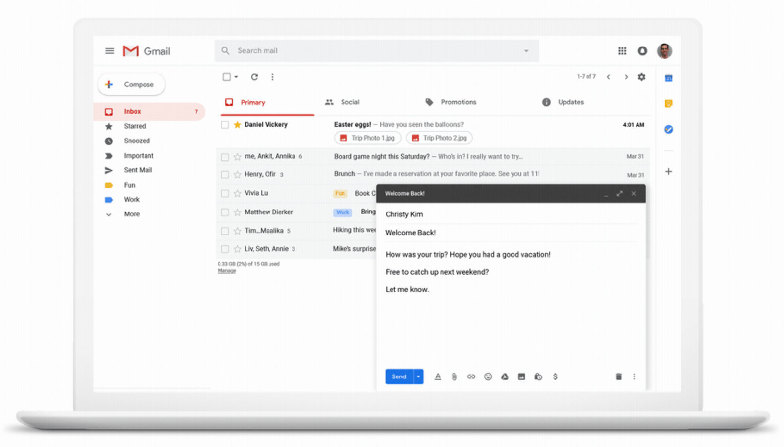 På 15-årsdagen får Gmail noen nyttige funksjoner.