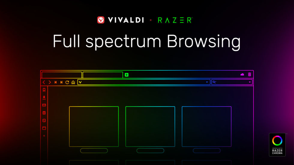 Vivaldi implementerer Razer Chroma-støtte i nettleseren