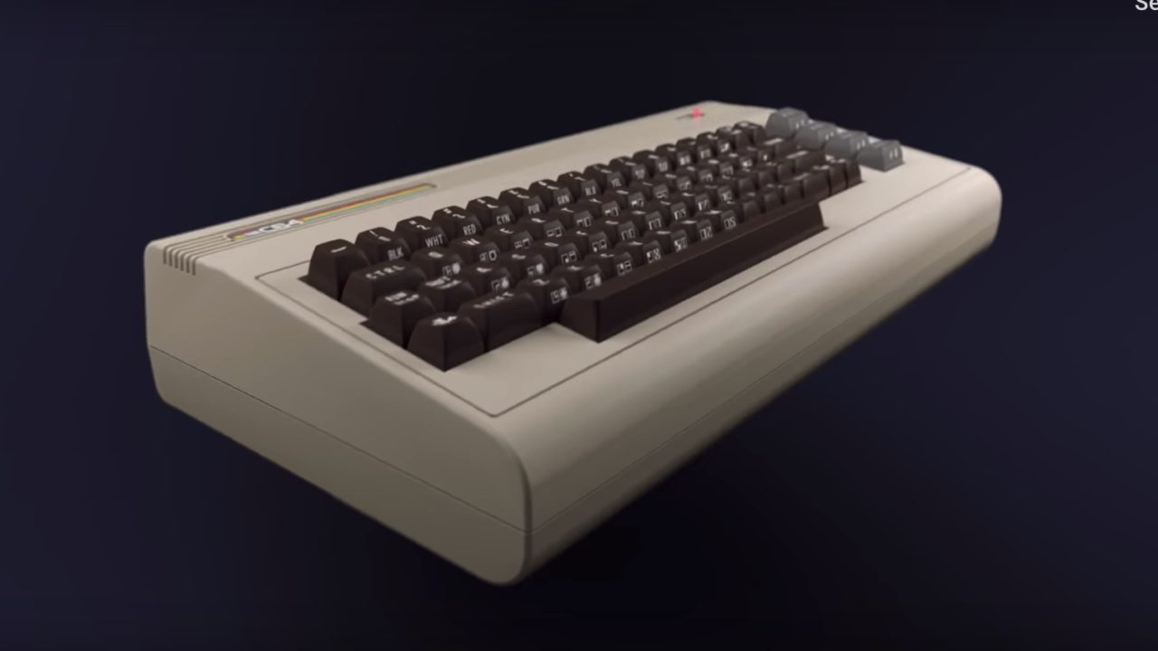 C64 retro konsoll
