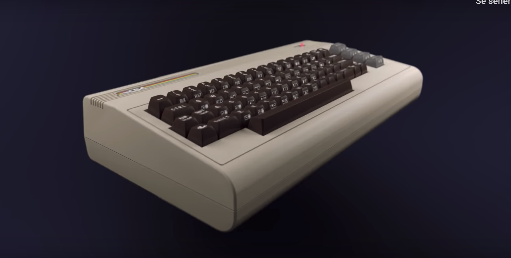 C64 retro konsoll