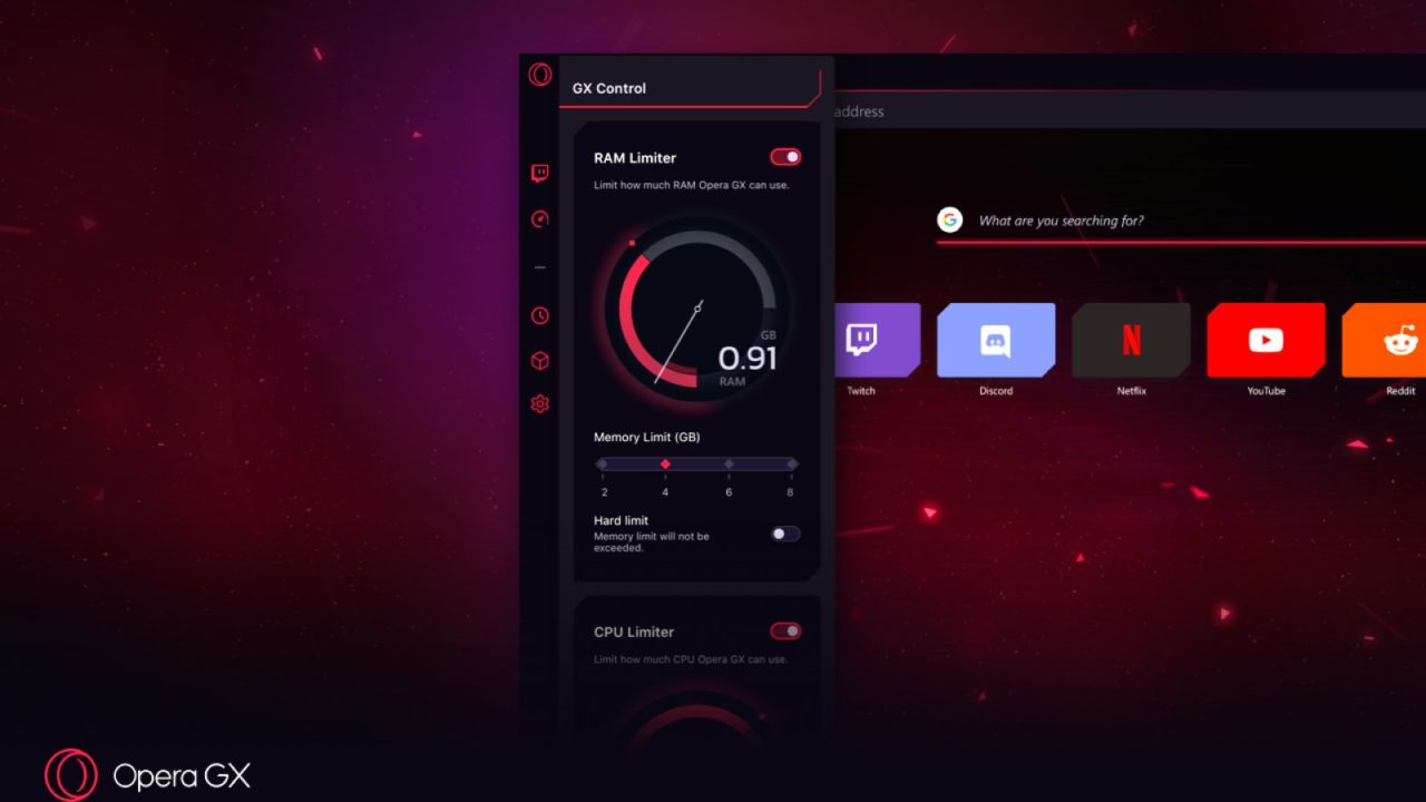 Nettleseren Opera GX er dedikert for spillere