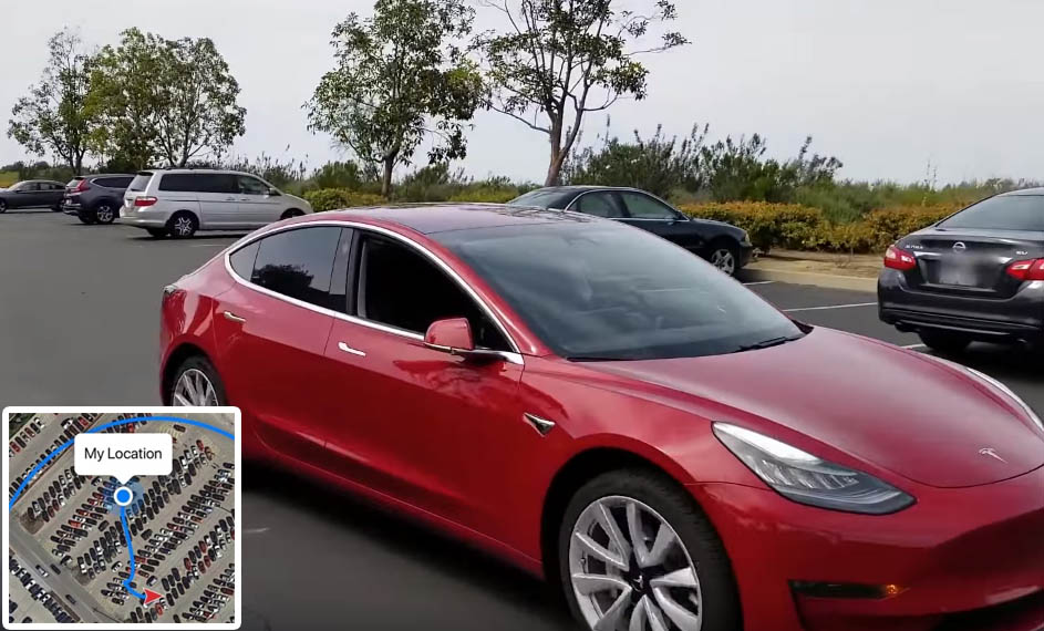 Tesla-bilen kan nå hente deg raskere