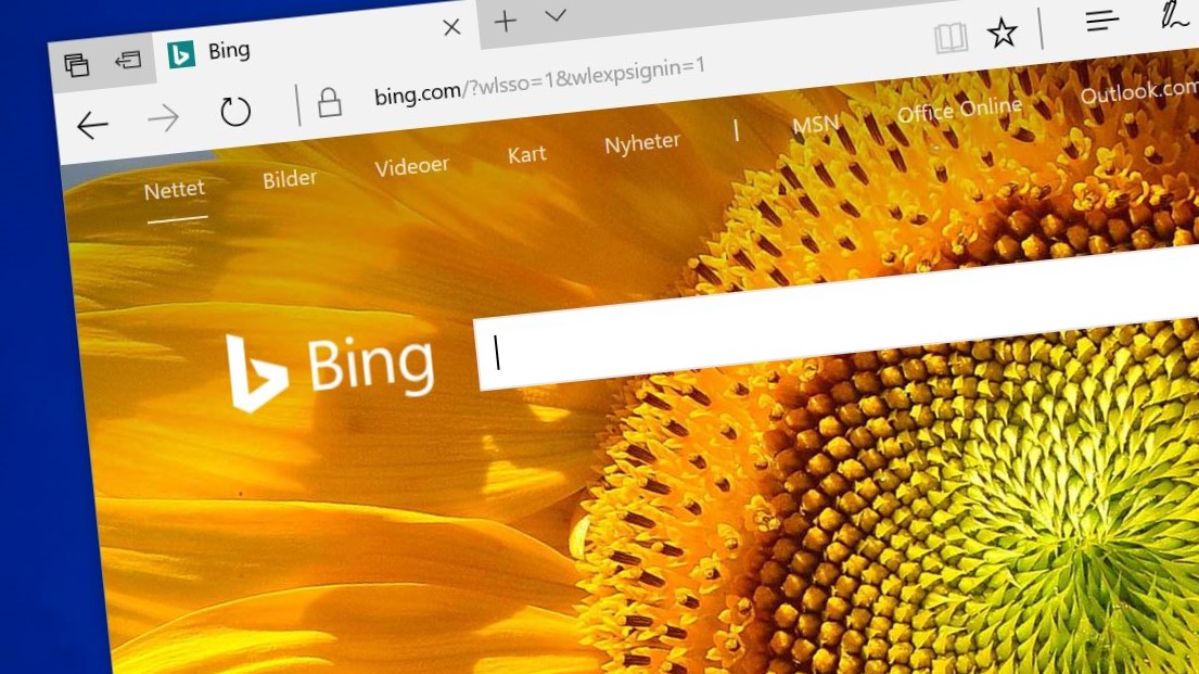 Microsoft Bing søkemotor