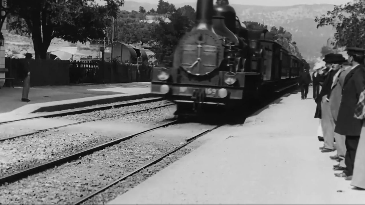 Film svart hvitt 1896