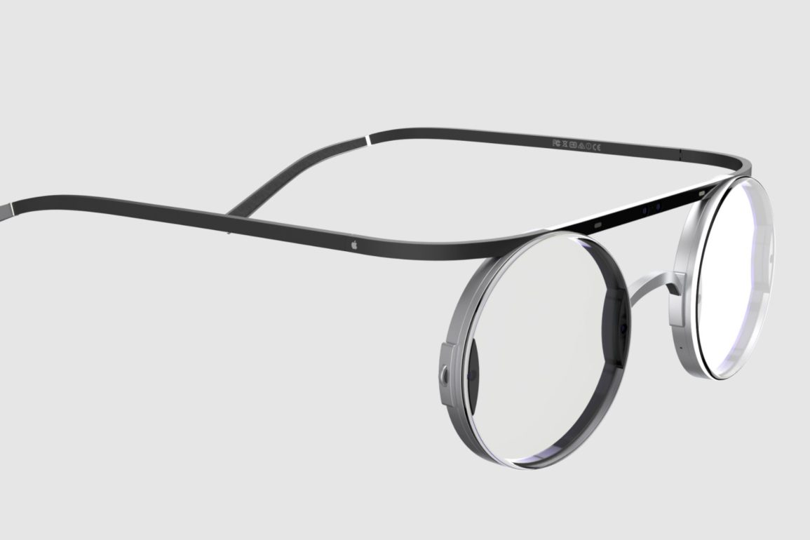 AR-briller i Steve Jobs' retro-stil.