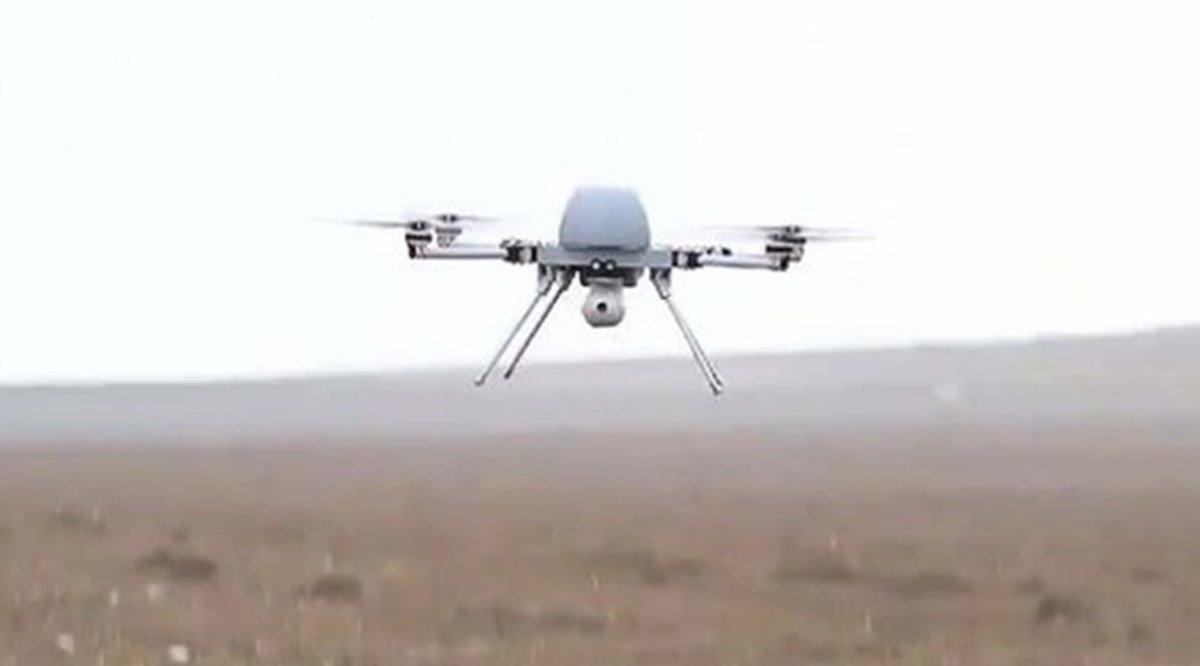 Kamikaze-droner mot mennesker.