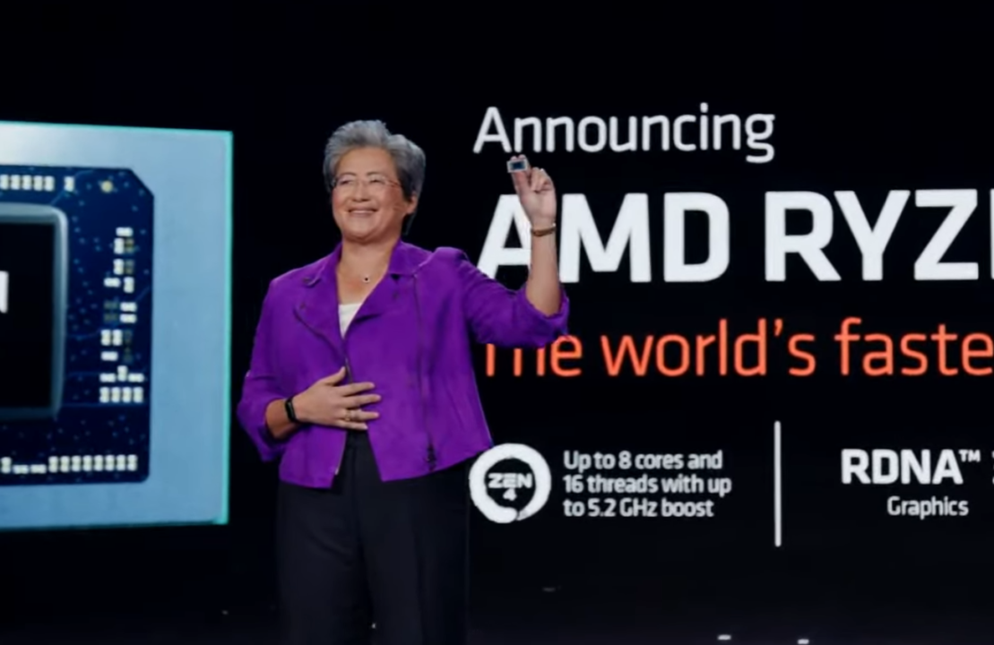 AMD viser frem sin nye utfordrer til Apples M1-brikke på CES 2023.