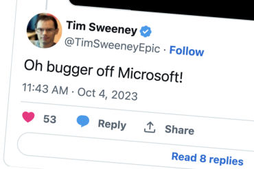 tim sweeney bugger off microsoft