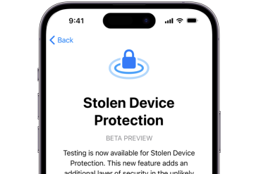 iphone stolen device protection