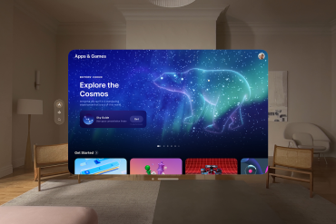 apple vision pro ui