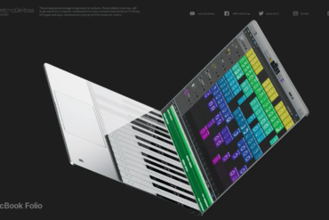 macbook pro folio Antonio De Rosa