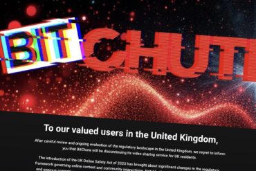 bitchute england blokkert