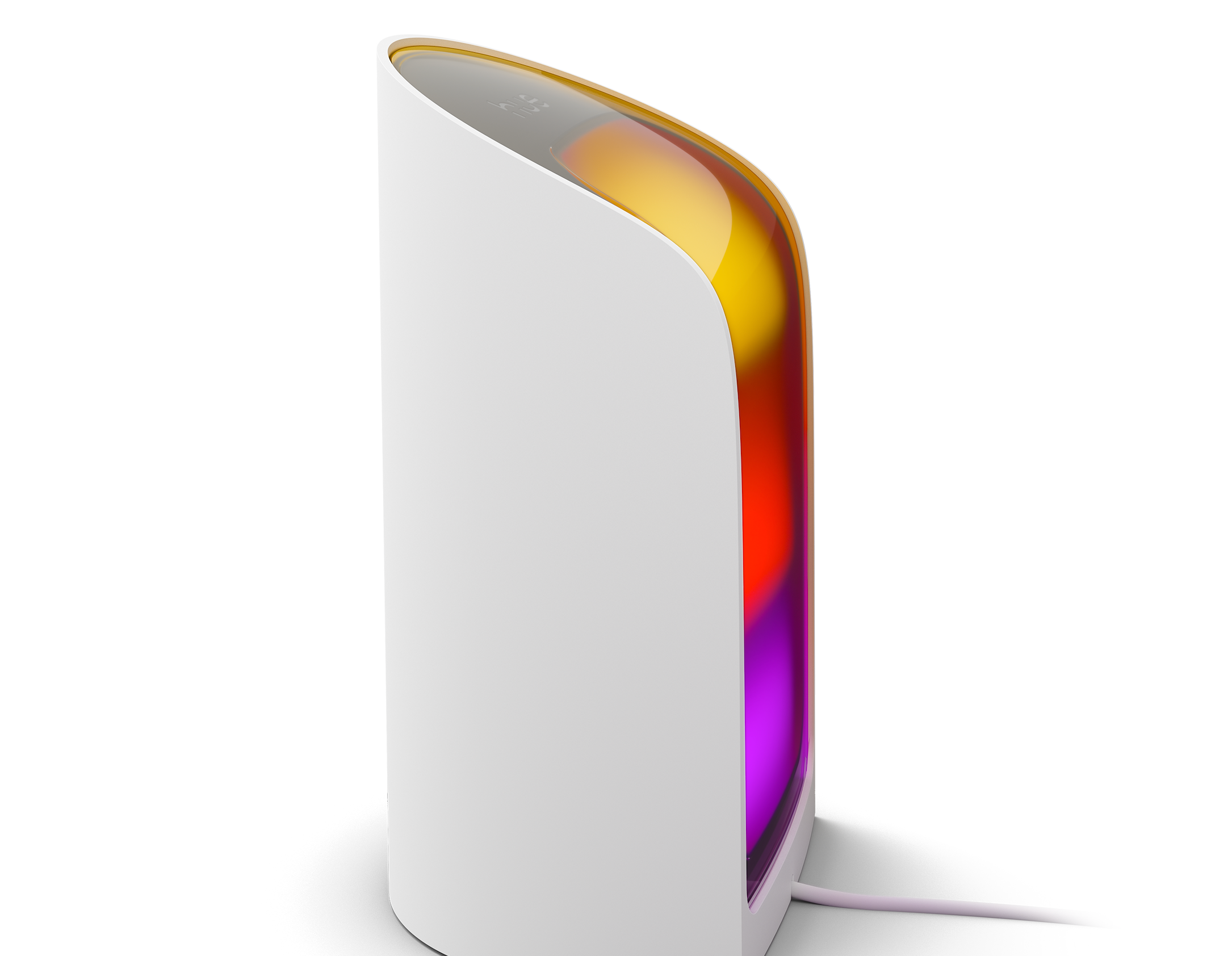 Philips Hue Play wall washer med ColorCast-teknologi – kompakt vegglampe med bred lyseffekt og støtte for AI-assistent.