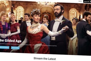 Skjermbilde fra serien “The Gilded Age”, brukt for å illustrere strømmeinnhold fra Warner Bros. Discovery etter rekordinntekter i andre kvartal.