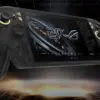 bildet av ROG XBOX Ally X20 sett fra en vinkel