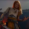 skjermbilde fra God of War Laufey tatt fra ps5 pro