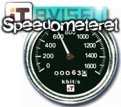 Speedometeret liten