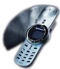 Motorola V70 hvit bakgrun
