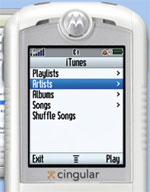 Motorola iTunes mobil