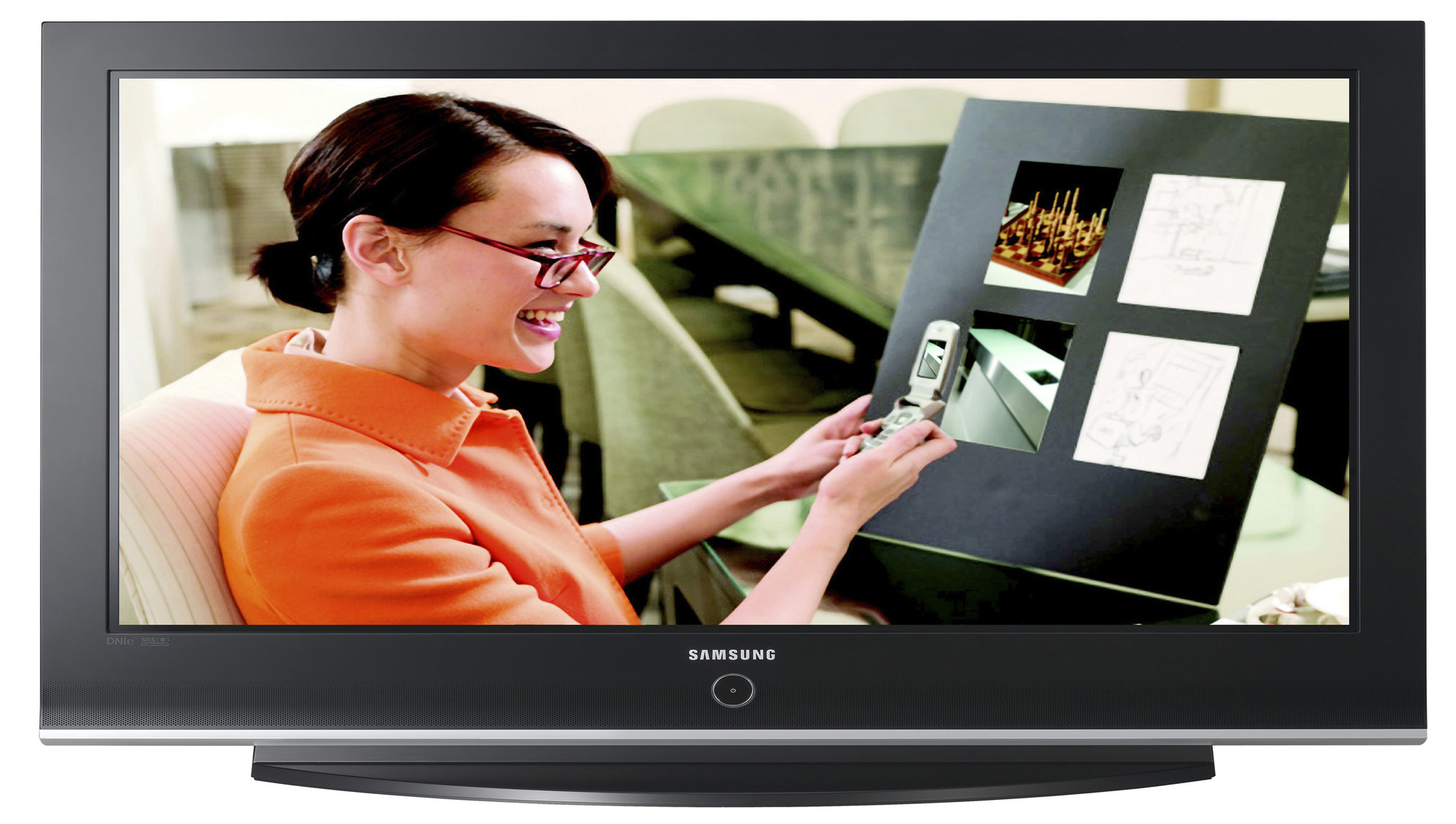 SALGSFORBUD: Pioneer vil ha full stopp i salget av plasmaskjermer fra Samsung.