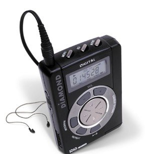 Rio 300, USAs førstebærbare  MP3-spiller.
