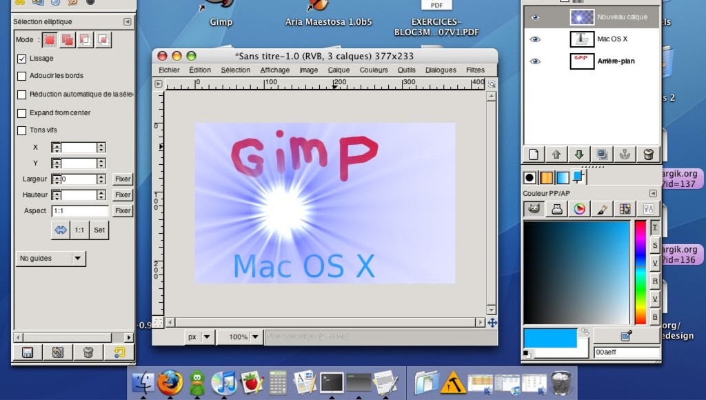 GIMP: endelig med full støtte for MacOS X.