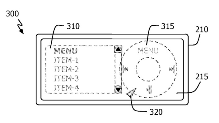 MINI:  Slik vil en fremtidig iPhone nano kanskje se ut, med den trykkfølsomme skjermen på baksiden.