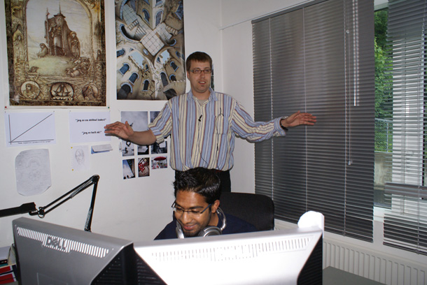 Gaute Godager i 2007 - mens han styrte utviklingen av Age of Conan