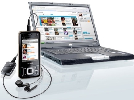 «Nokia Music Store» integreres tett sammen med selskapets nye N-telefoner.