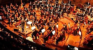 Kringkastingsorkesteret skal fremføre stykker fra en lang rekke velkjente dataspill. Bildet er fra en tilsvarende konsert i Stockholm.