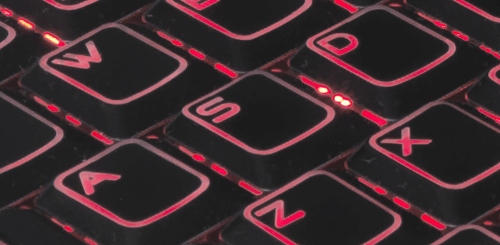 Tastaturet ut på Alienwares nye laptop vil kunne brukes av ET.