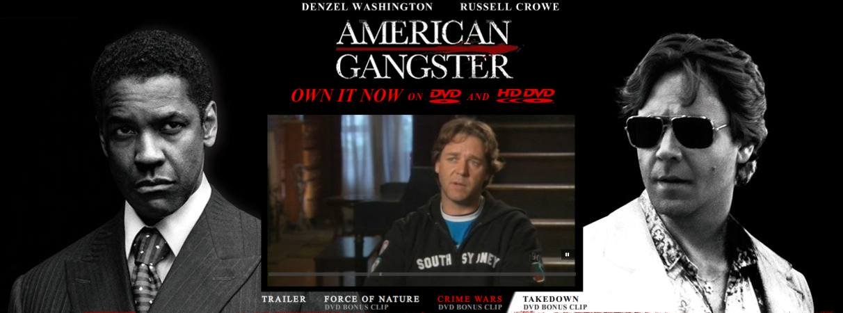 «American Gangster» topper salgslista for HD-film i USA. På tross av at den bare er tilgjengelig på et format som er erklært dødt og begravet.