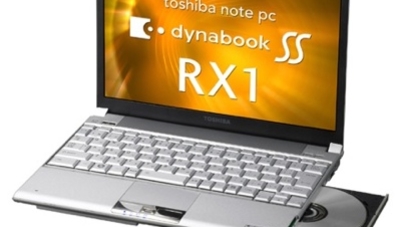 Toshibas Dynabook SS RX1 er en av de få SSD-modellene på markedet.