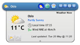 Værmeldingen for Oslo er allerede laget. Men nå kan du selv enkelt lage Opera-Widgets ingen har tenkt på før.