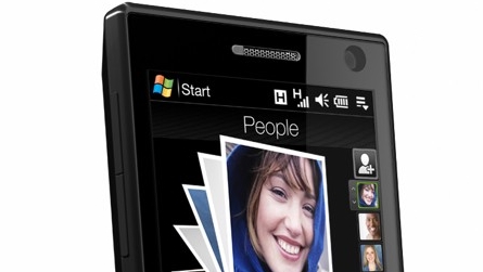 Den eksklusive og svært dyre HTC Touch Diamond Pro med Windows Mobile 6.1.