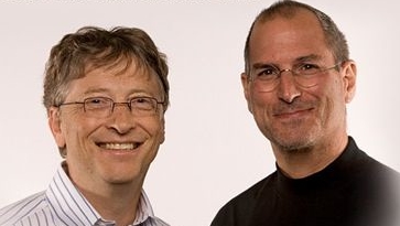 Bill Gates og Steve Jobs er begge menn i sin såkalt «beste alder». Men hvem trekker flest damer?