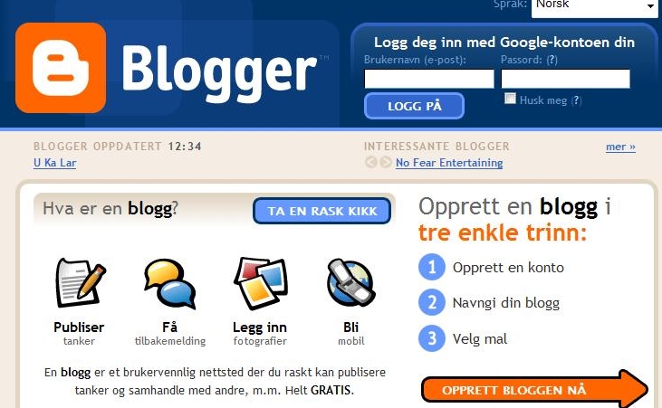Google-eide Blogger (tidligere Blogspot) serverer styggvare i stor skala i følge stopbadware.org.