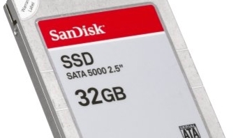 SSD-disker som dette kan bli 100 ganger raskere når SanDisks nye teknologi en gang kommer i produksjon.