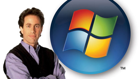 Jerry Seinfelds morsomme bemerkninger skal hjelpe Microsofts rykte.