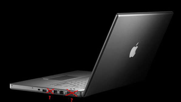 Både Firewire-porten og DVI-I-porten vil byttes ut på den nye Macbook Pro, ifølge rykter.