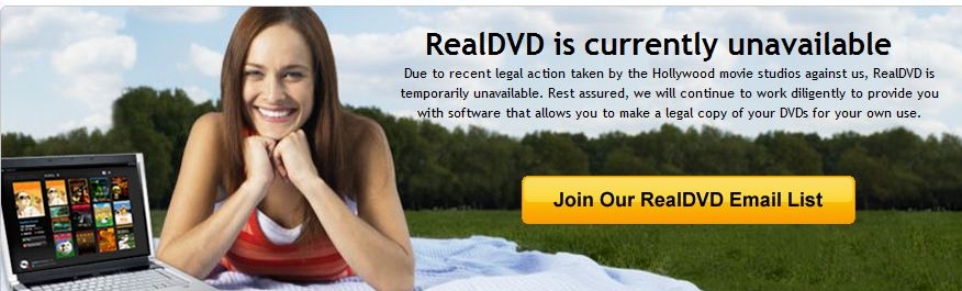 RealDVD var neppe førstevalget til de som ønsker å kopiere filmene sine. Nå er programmet stoppet.