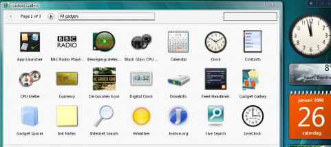Nå kan du få akkurat det samme gadget-programmet i XP som finnes i Vista.