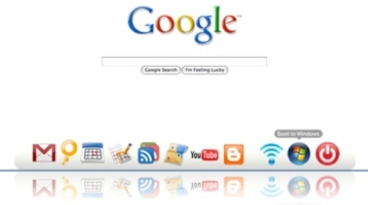 Ikke vanskelig å få øye på Google-logoen i Cloud.
