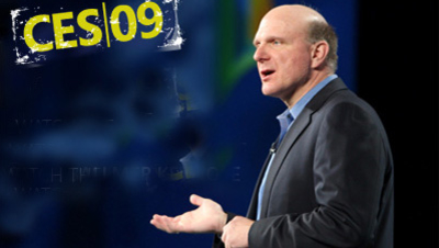 Steve Ballmer kunne både presentere Windows 7 og ny Windows Live under sin keynote i Las Vegas.