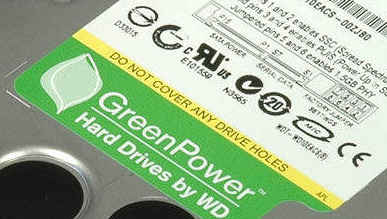 Den nye disken blir en del av WDs GreenPower-serie.