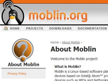Moblin er et lettvekter OS fra Intel beregnet på MIDs, Netbooks og nettops som Asus Eee Top.